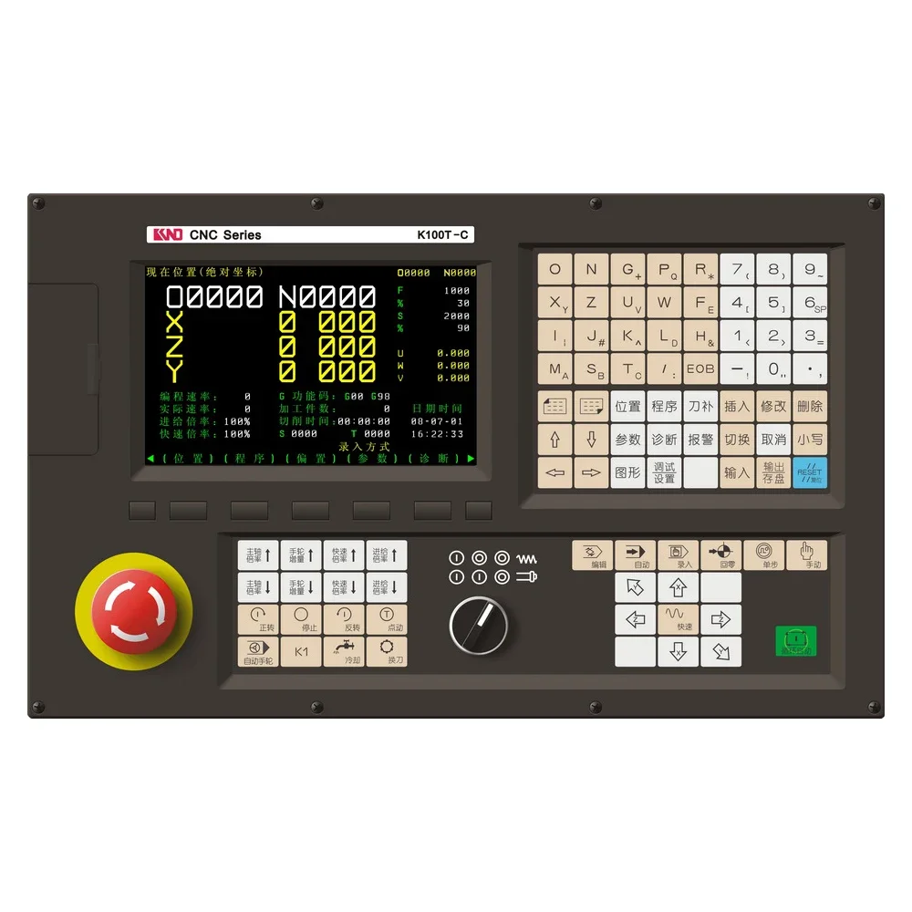 

K100T-C KND CNC System Universal Lathe KND Serial Servo Bus Cnc Controller Machine Center
