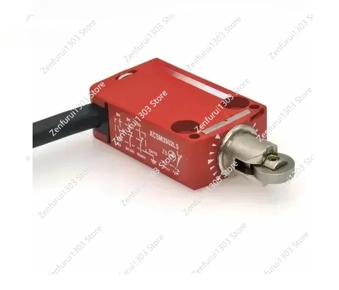 

Original XCSM3902L5 safety door switch metal roller travel limit switch waterproof and oil proof with 5-meter cable XCSM3902L5
