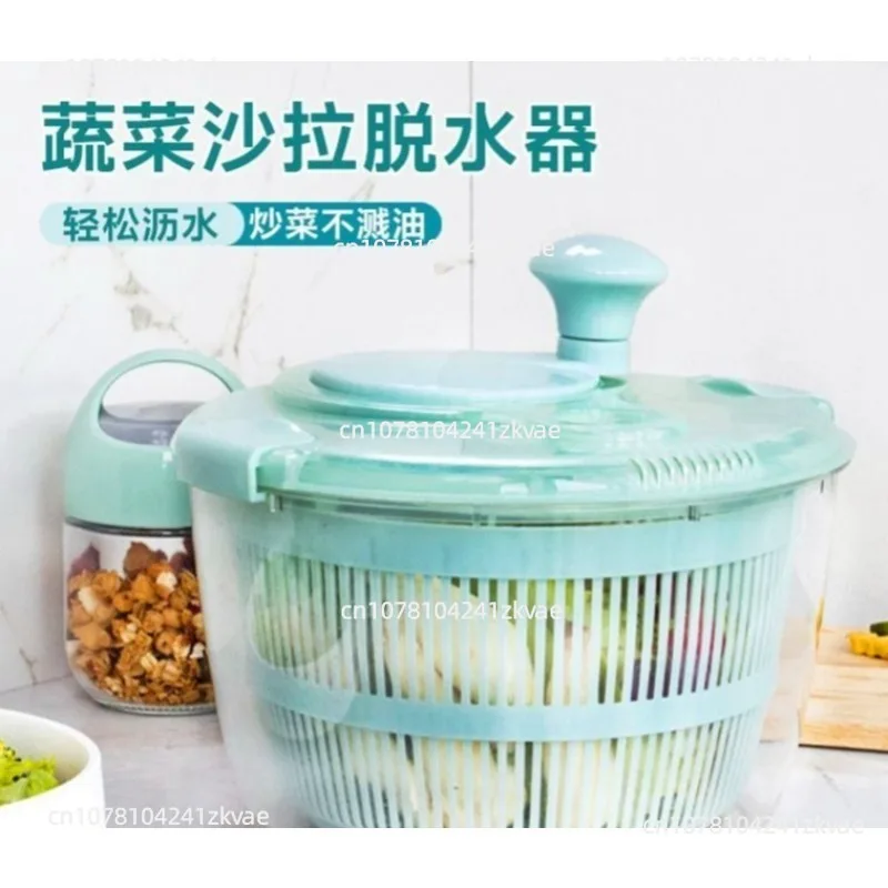 Vegetable dehydrator 5L large capacity fried skewers and oil salad shaker squeeze water