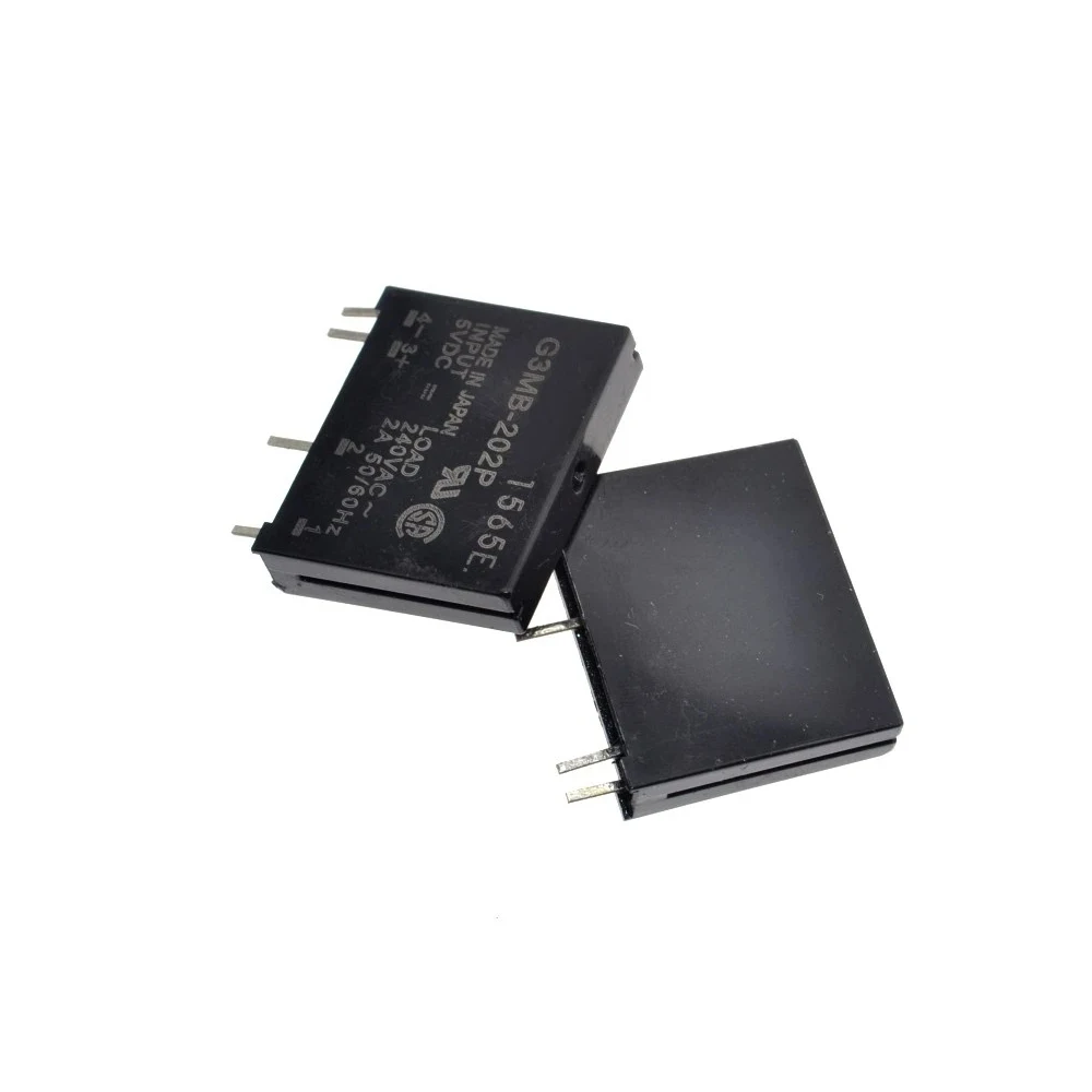 

10 Pcs Solid State Relay G3MB-202P DC-AC PCB SSR In 5VDC,Out 240V AC 2A