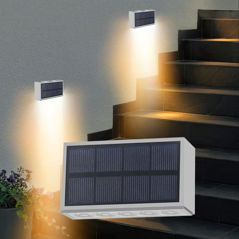 

LED Lights Outdoor Solar Porch Lamp Waterproof IP65 Outdoor Wall Light Courtyard Outdoor Garden Decoration Lighting Wall Lamps