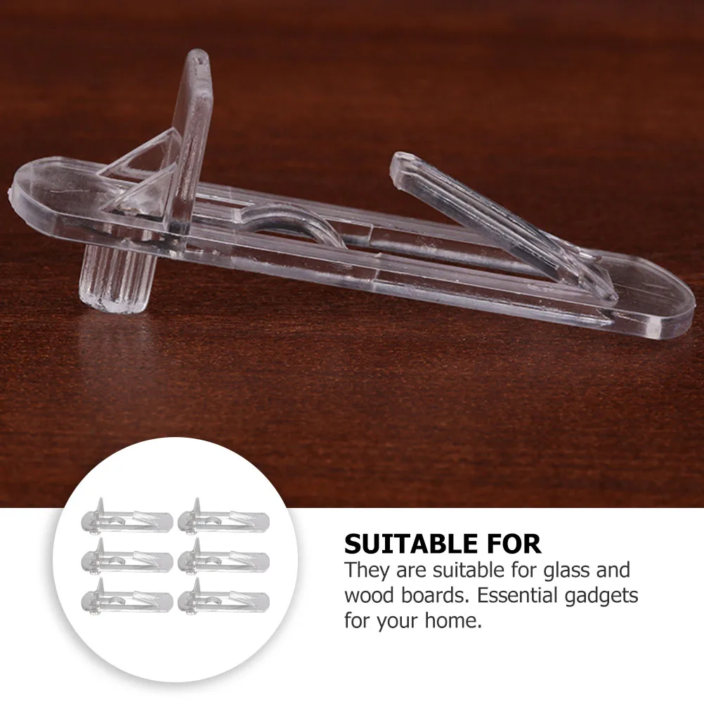 

30Pcs Layer Shelf Supports Heavy Duty Plastic Clips for Storage Units Smooth Finish Pegs for Shelves Home Organization