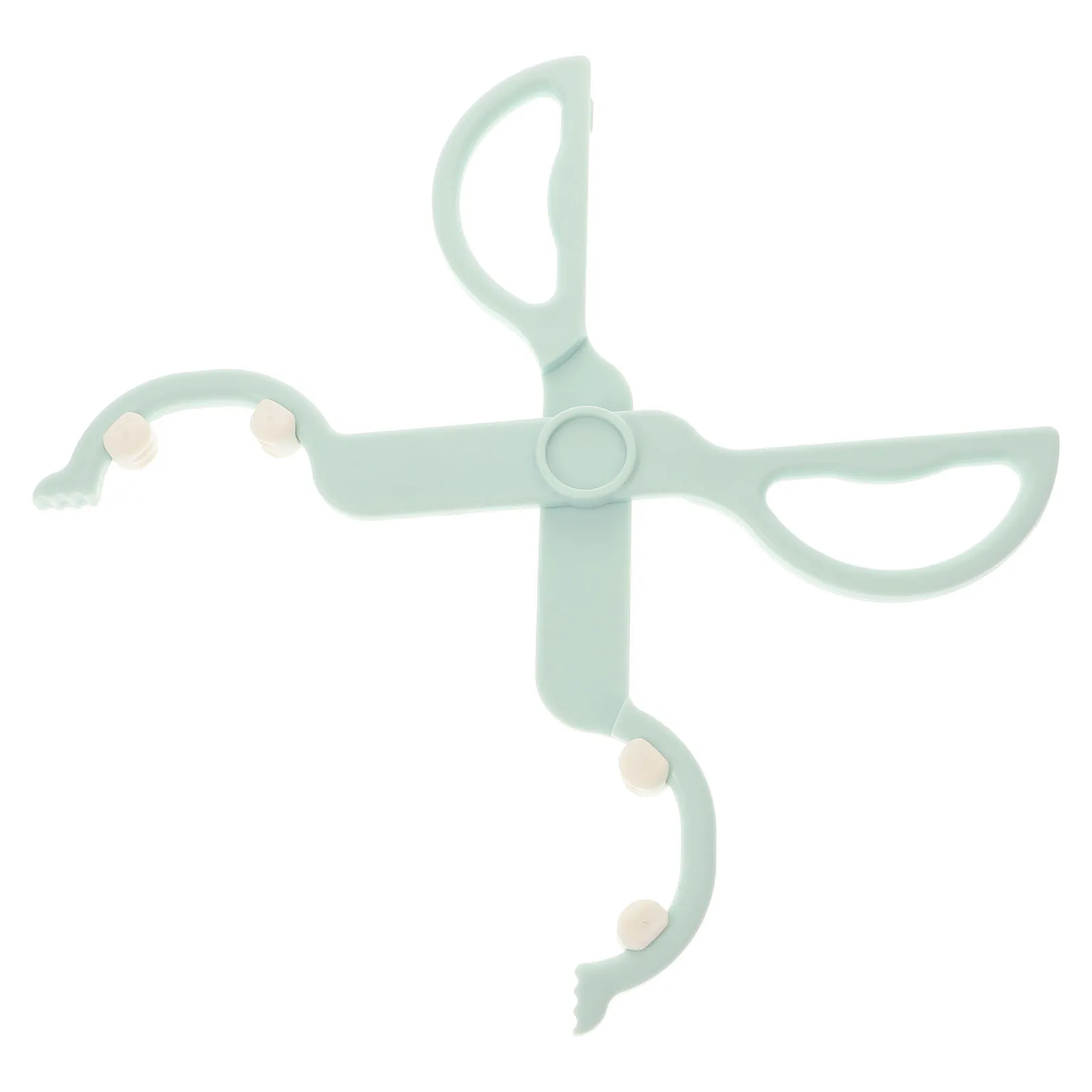 

1Pcs Baby Bottle Tong Premium ABS Tpe Scissor Shape Feeder Clamp Anti-Slip Sterilized Forceps for Feeding Bottles Pacifier Green