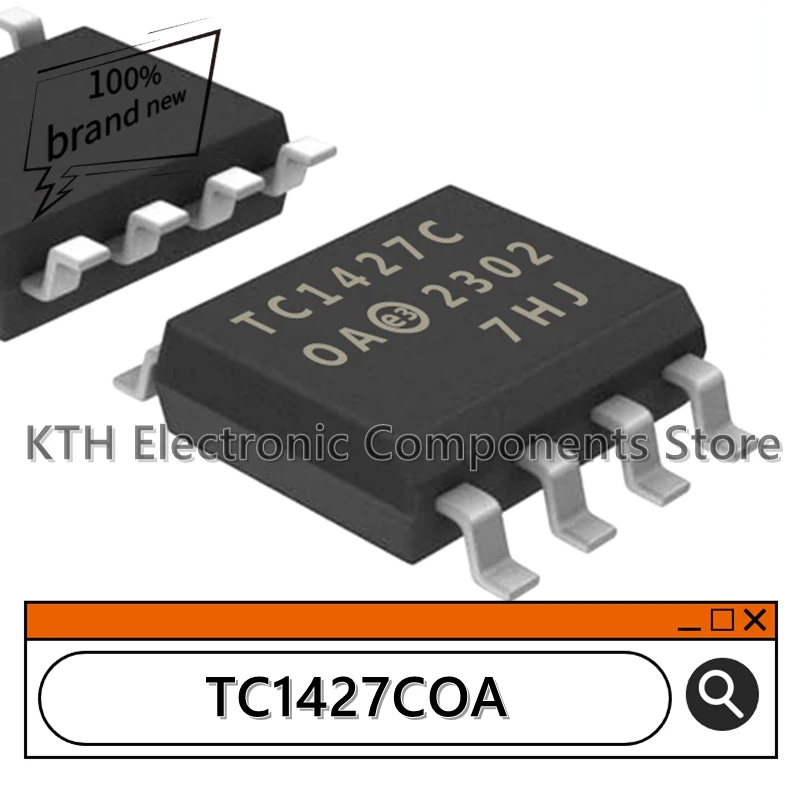 10PCS/LOT TC1427COA713 TC1427COA IC GATE DRVR LOW-SIDE 8SOIC MOSFET new imported Electronic components Chip