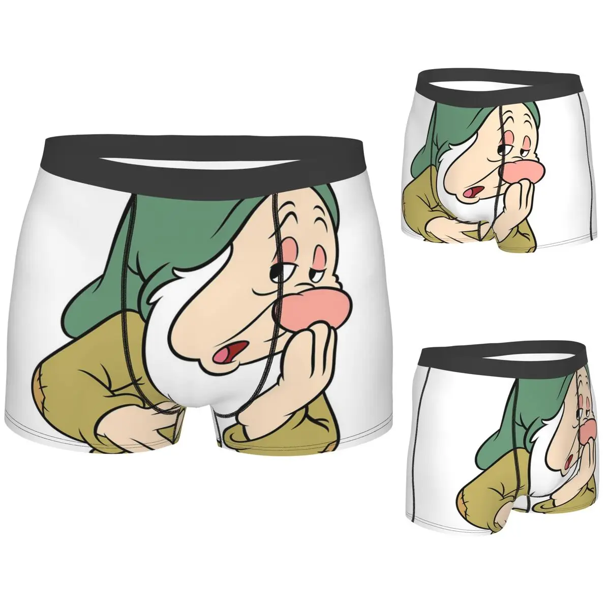 

Boxer Underpants Shorts Seven Dwarfs Panties Male Soft Underwear for Homme Man Boyfriend Gift