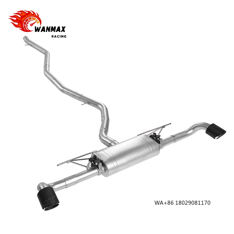 

Valved Exhaust System for X5 F15 50i TwinTurbo Stainless Steel Catback Exhaust