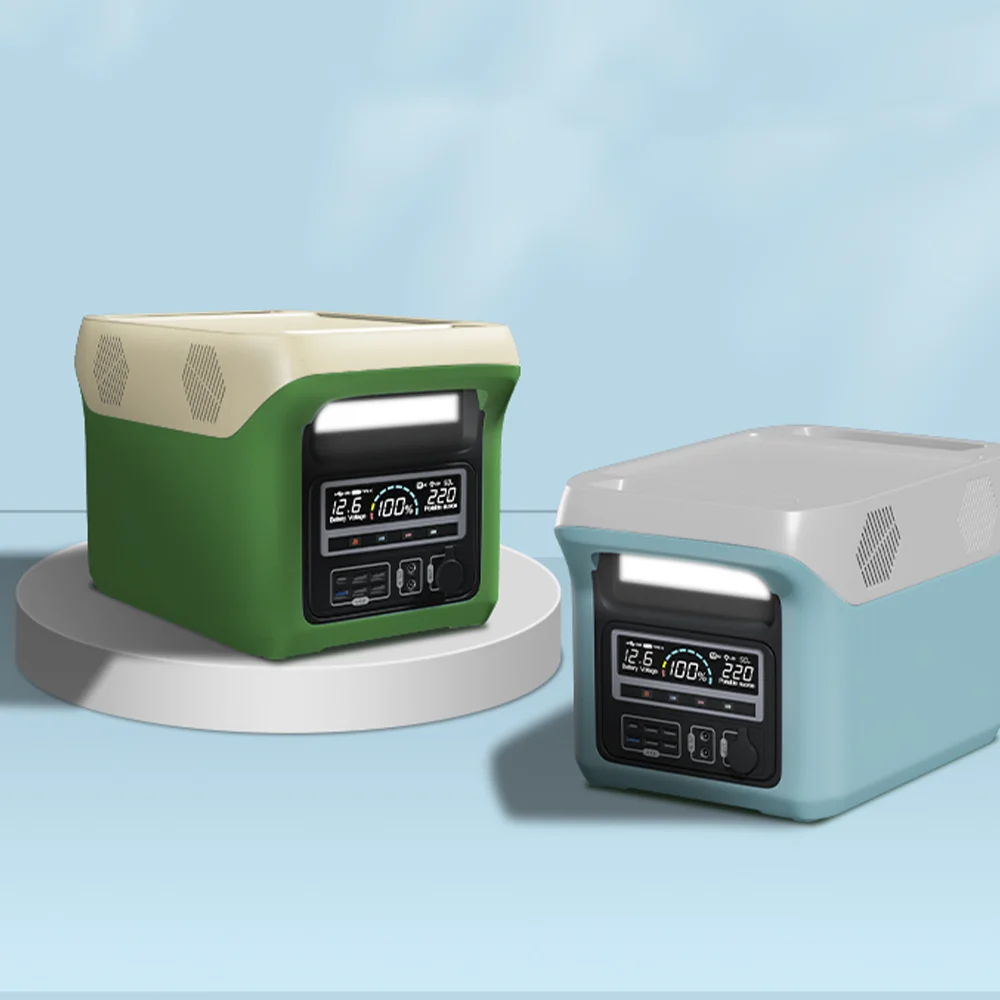 Large Capacity Portable Energy Storage 2000W 3500Wh Portable Charging Station Outdoor Camping Emergency Energy Storage Boiler