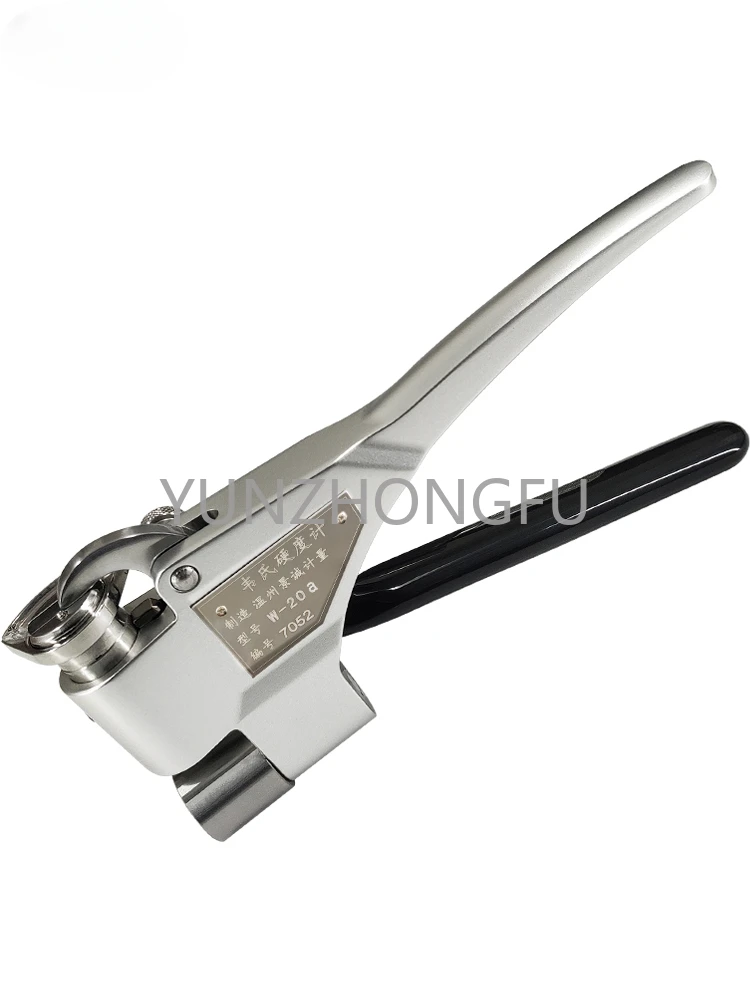 Wechner Hardness Tester Aluminum Alloy Stainless Steel Brass Cold Tie Iron Clamp Type High Precision Metal W-20ab