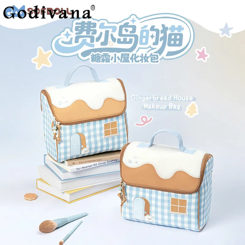 

Sweet and Cute Large-capacity Storage Bag for Women Light and Convenient Suitable for Travel Portable Cosmetic Bag