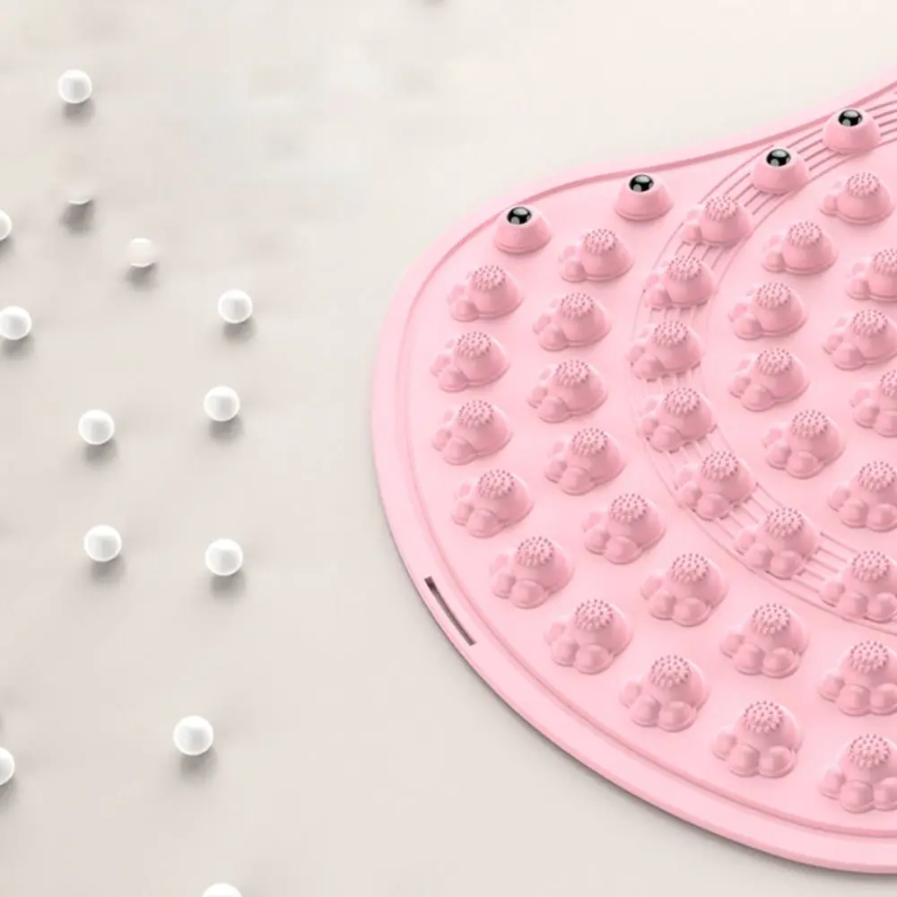 

Магнитный массажный коврик для ног, противоскользящий, для расслабления, с точечным воздействием, креативный, с камнями для акупрессуры, шиацу, для офиса