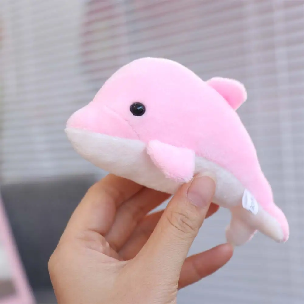 Breloczek do torby, pluszowa zawieszka delfin, breloczek do kluczy ze zwierzęciem morskim, miękka pluszowa zawieszka, zabawny breloczek z kreskówkowym zwierzęciem.