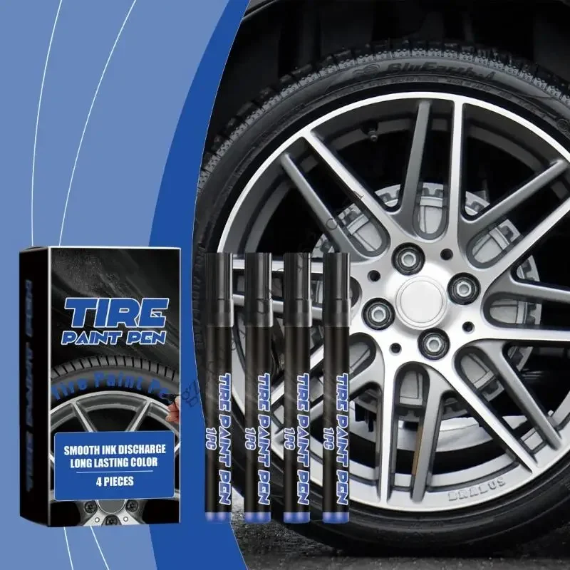 

Пакет из 4 водонепроницаемых маркеров шин маркеры штампы высокой емко