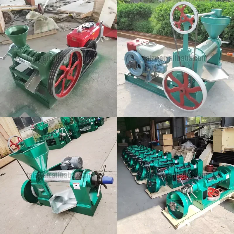 2026 CE Professional 6YL-68 Small Oil Press Seed Oil Extraction Machine Oil Press Machine with Engine