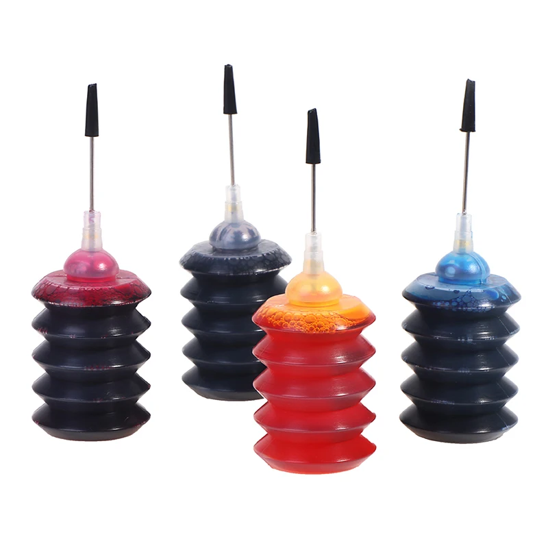 1PCS Rainbow 30ml Black Universal Refill Ink Kit Refill Dye Ink For Canon For Epson For HP Printer Inkjet Printer Ink Refill Ink