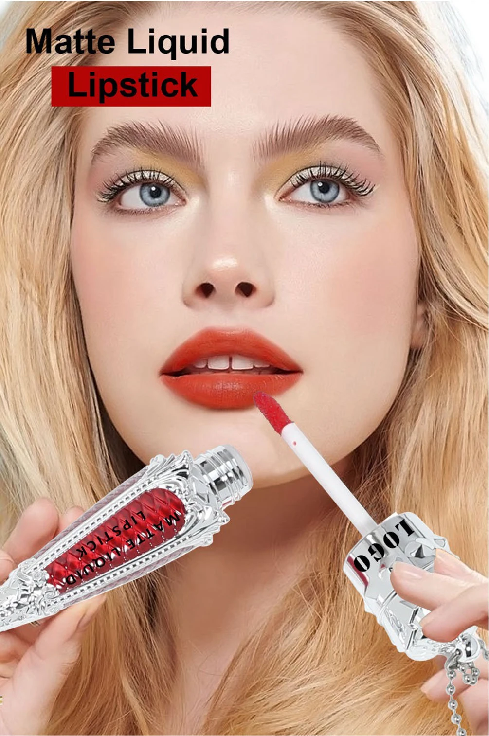 Private Label 24-Farben-Lipgloss, individuelles Logo, wasserfest, nicht klebrig, langlebig, mattes Make-up, Großhandel, exquisite Verpackung