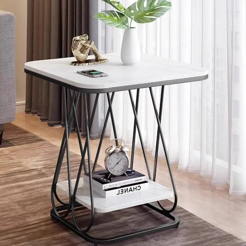 Mesa De centro De diseño moderno, centro De mesa De mármol, Mini Mesa De centro De lujo para el hogar, Mesa De noche, Mesa Lateral De Centro, muebles De Sala