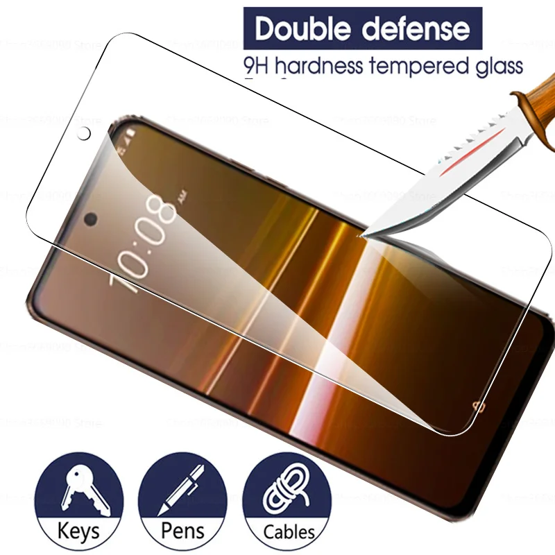 Film de protection d'écran en verre trempé pour téléphone intelligent, protecteurs d'écran, HTC U23 Pro, U23 Pro, U23Pro, 5G, 6.7 pouces, 2 pièces