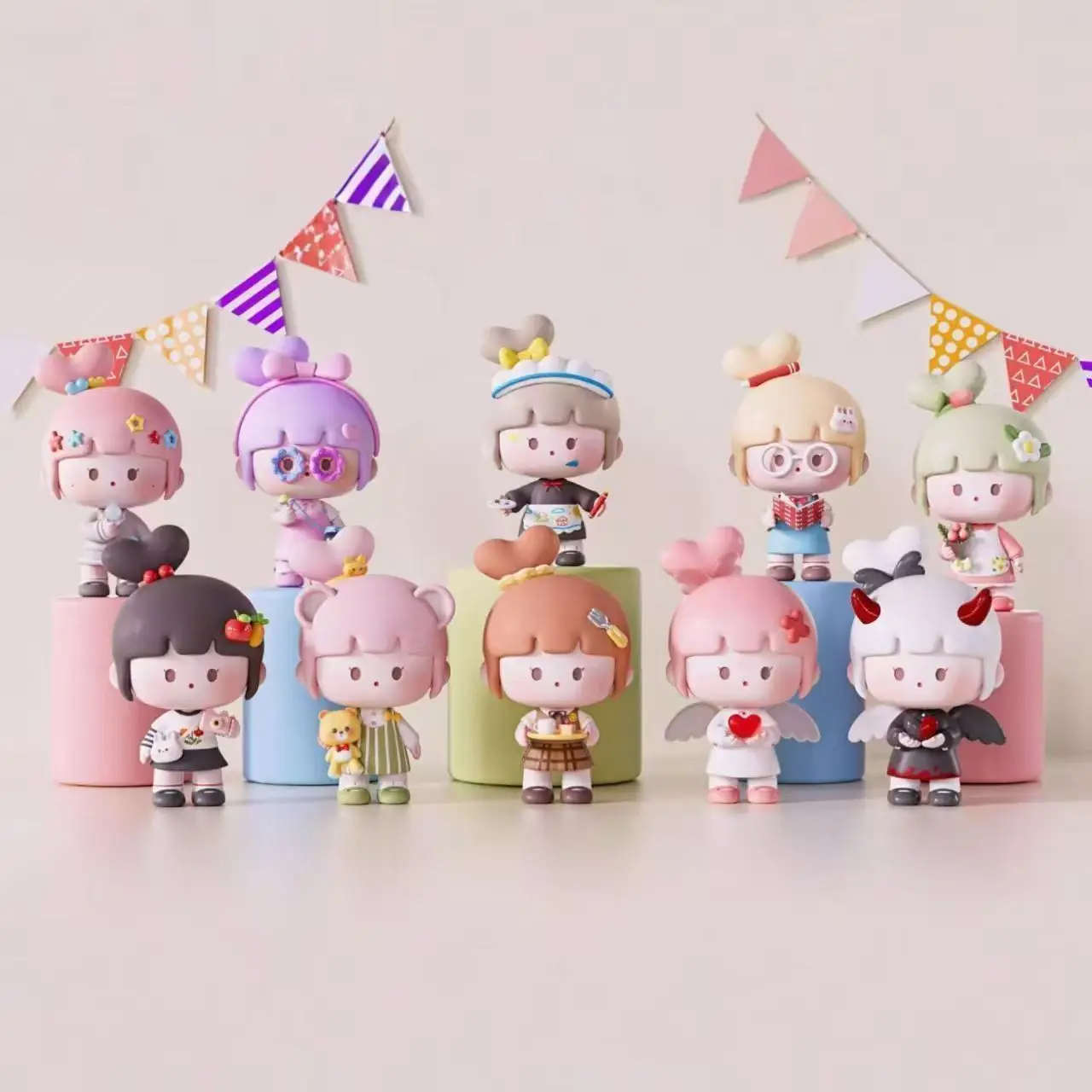 

Toyzeroplus Candy Heart Series Blind Box Cute Internet Celebrity Trendy Play Handmade Girl Birthday Gift