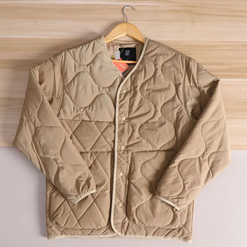 سترة قطنية فضفاضة غير مبطنة للرجال والنساء في الهواء الطلق مقاومة للرياح ومقاومة للماء معطف حراري طويل Ci Sle