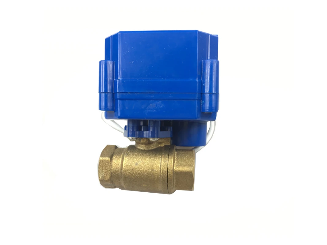 

motorized valve,brass, 2way, DN15, 12V, CR01, manual