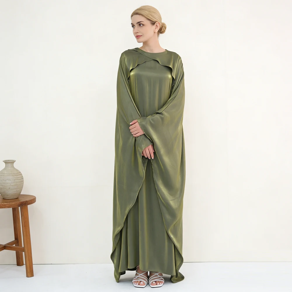 

Ид Джеллаба Абая для женщин Блестящий плащ Вечернее платье Мусульманский хиджаб Дубай Кафтан Kebaya Кафтан Марокаин Femme Robe Islam Jalabiya