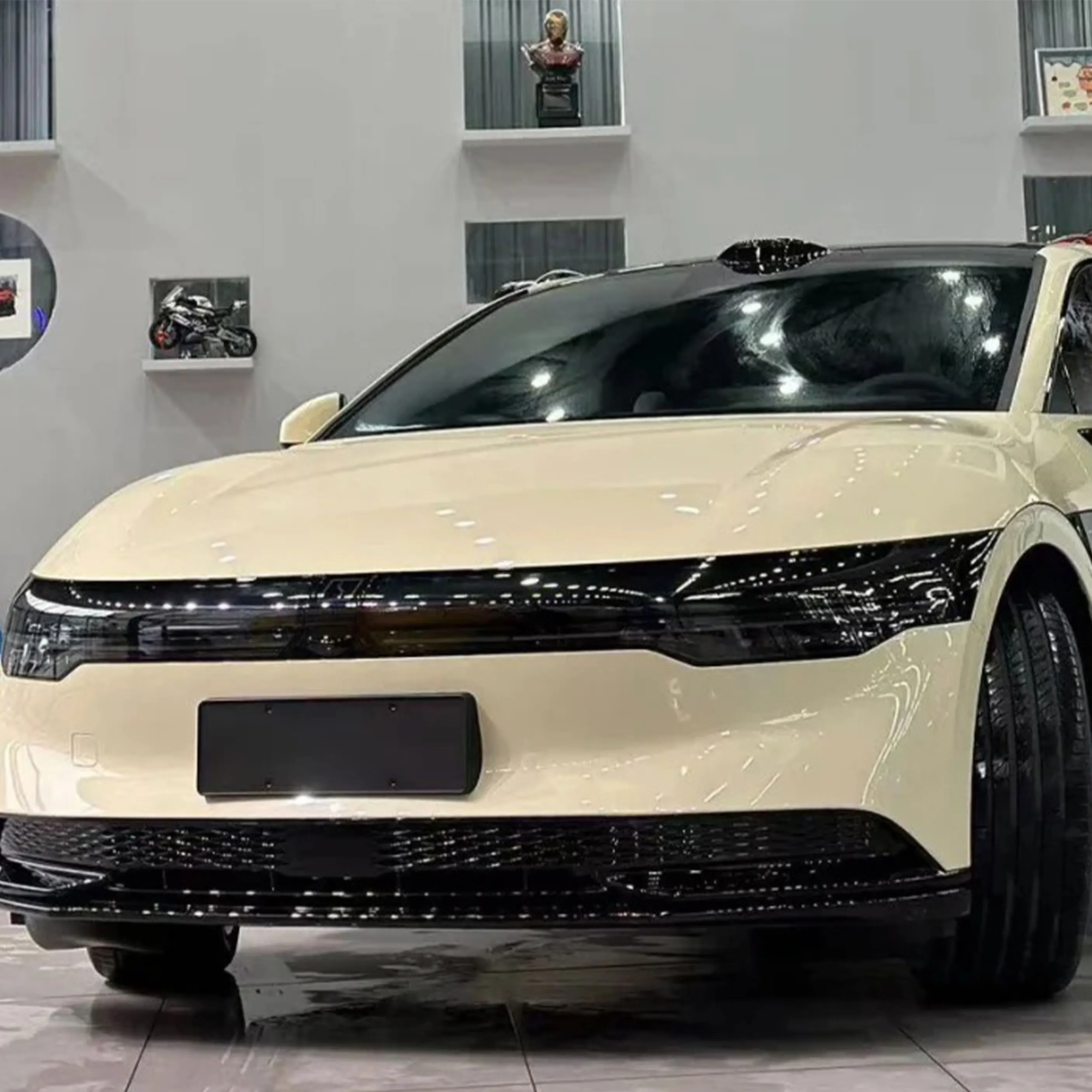 KDPPF Sahara Yellow TPU Self-Healing Car Wrap Super Hot Sale Chameleon Vinyl Body Anpassbare OEM Wrap