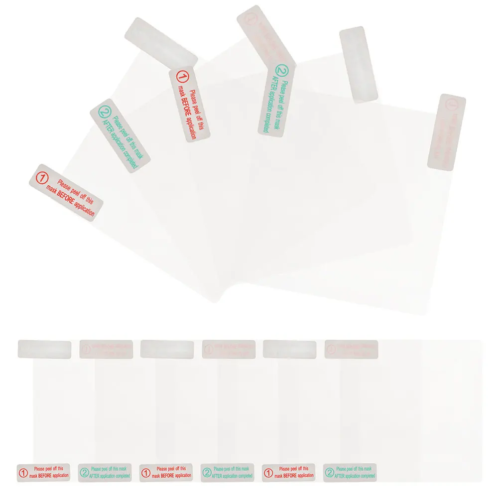 

12pcs Clear Dash Cam Static Cling Pads High-Temperature Resistant Transparent Double-Sided Adhesive Windshield Stickers Reusable