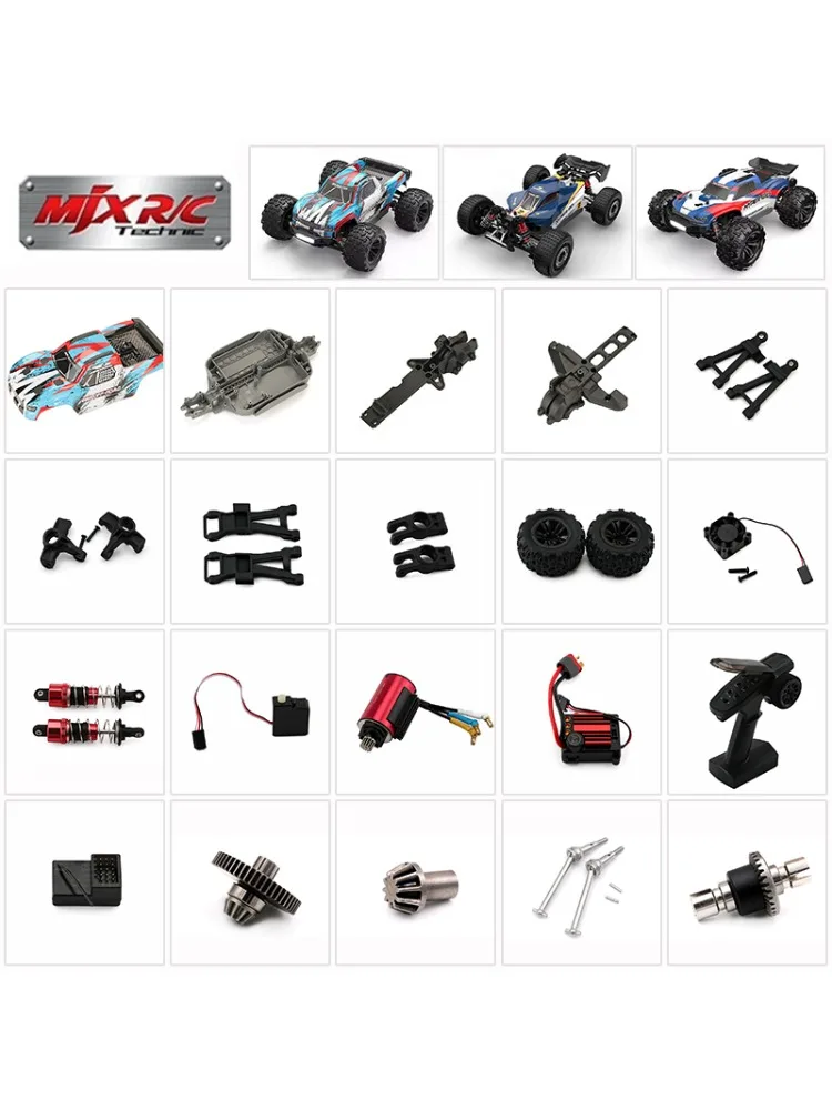 MJX 16218 16213 16212 RC Original-Ersatzteile Antriebswelle Differential Getriebe Lenkung Schwenkarm Reifen Motor ESC Servo