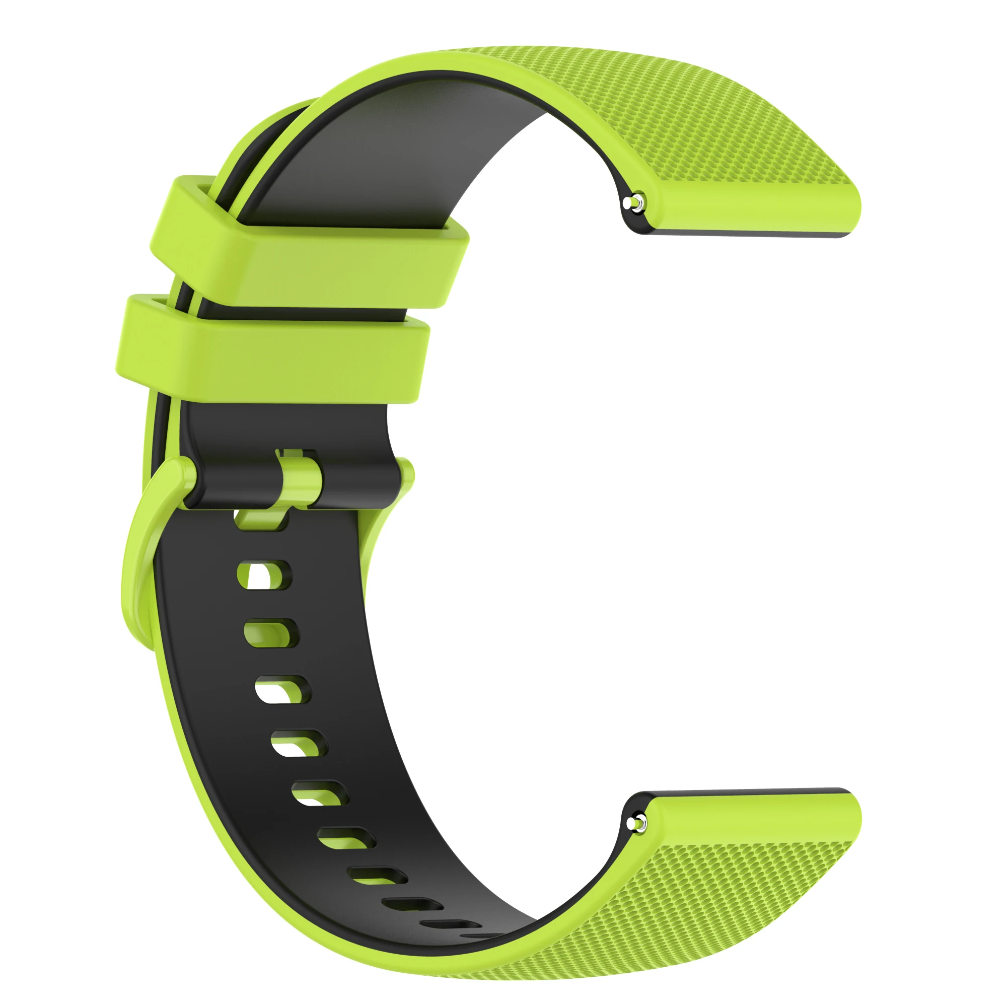 Pulseira de silicone para Garmin Vivoactive 5 3, Venu SQ 2 Plus, Vivomove HR, Forerunner 55, 158, 245, Pulseira, 20mm