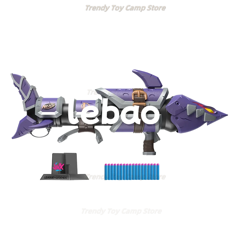

В наличии [aliance LOL Hasbro Joint Model Jinx Fish Bone Launcher Подарочная модель