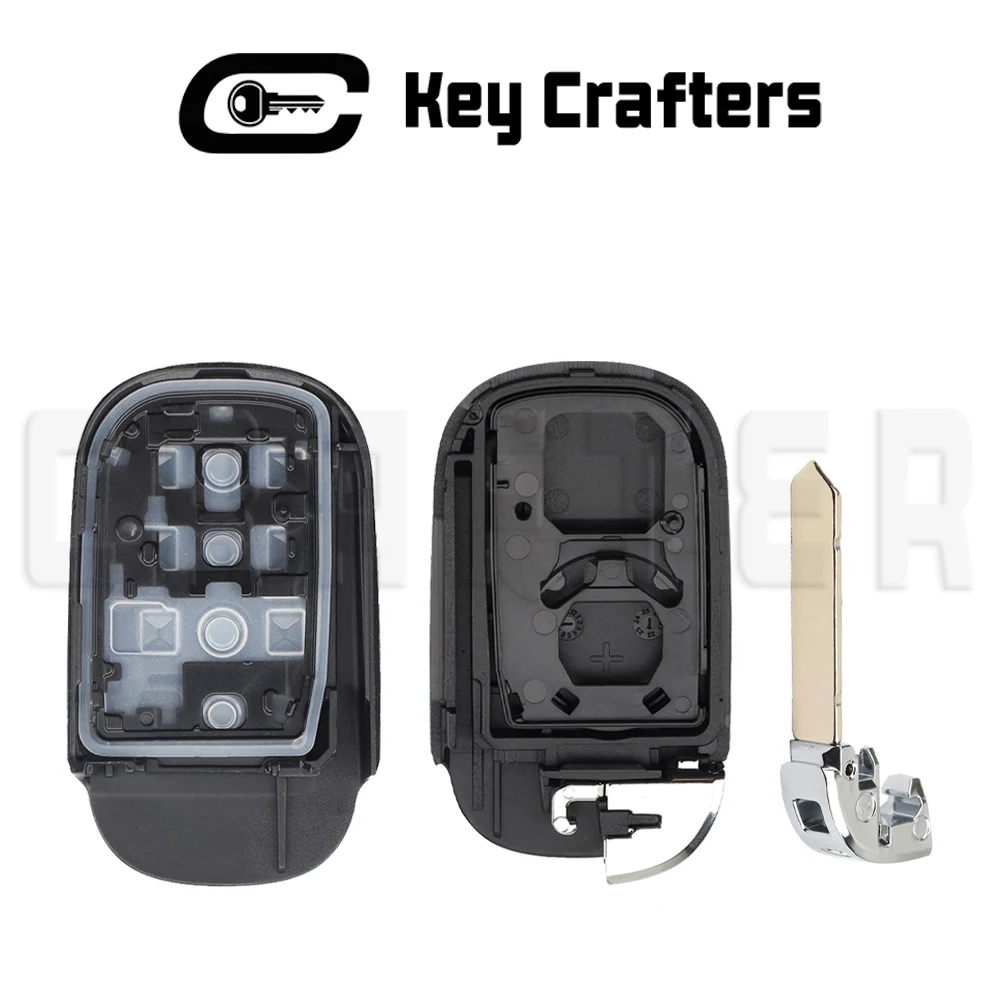 مفتاح Crafters KR5TP-4 رقاقة 4A 433 ميجا هرتز مفتاح السيارة الذكية لهوندا أكورد الطيار HR-V CR-V سيفيك 2022 + 72147-T20-A11 A3C0775510100 #4