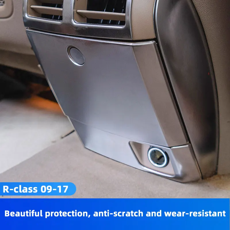 For Mercedes Benz R Class MPV W251 R320 R300 R350 Central Control Panel Air conditioner Trim Horn Cover Car Interior Accessory