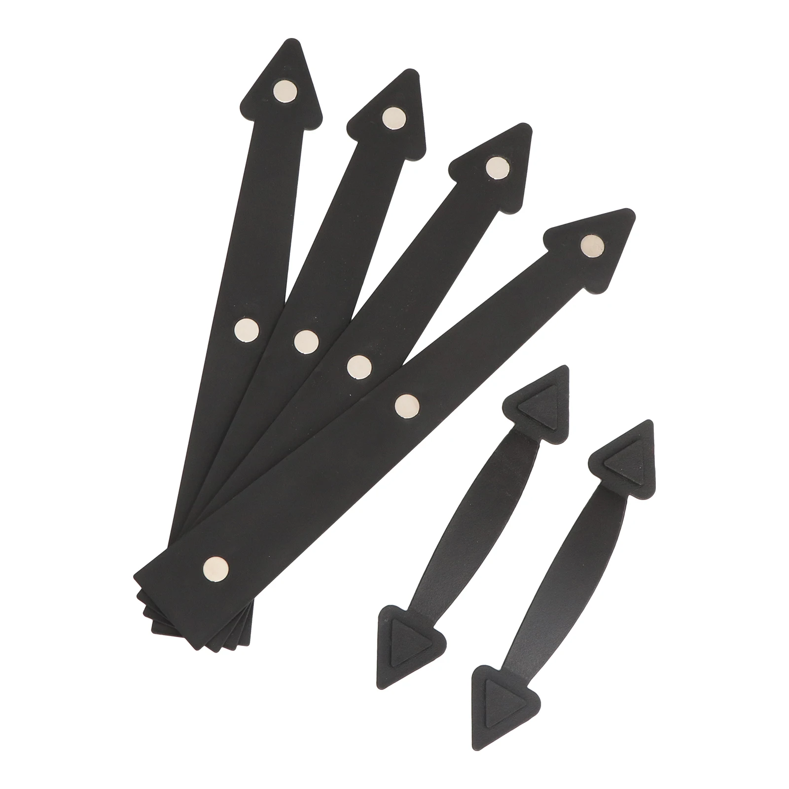 

Magnetic Pull Handle for Door Retro ABS Black Fits Garage Barn Sliding Doors Hardware Knob Durability Easy Install