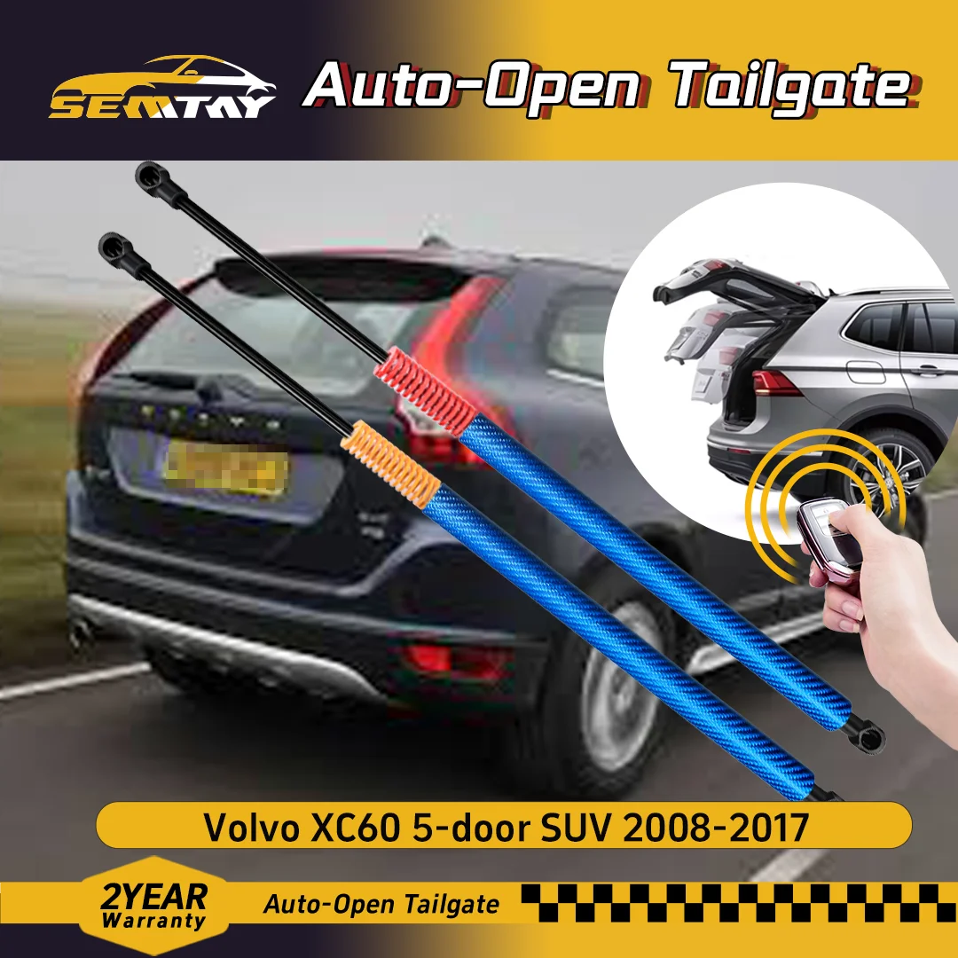 

Автоматические амортизаторы SEMTAY с пружиной для багажника Volvo XC60 5-дверный внедорожник 2008-2017, задние опоры для подъема задней двери багажника