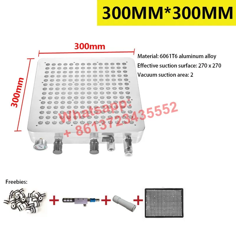 

Porous vacuum suction cup without sealing strip industrial CNC strong aluminum alloy adsorption engraving processing center