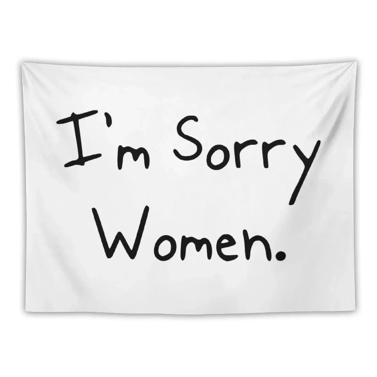 I'm Sorry Women.' Diary Of a Whimpy Kid Tapestry Outdoor Decor Wall Art Home Decorating Japanese Room Decor Tapestry