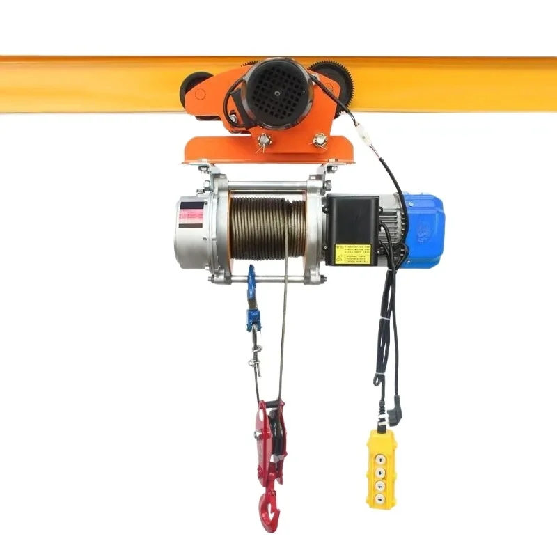 

Multifunctional, one-piece aluminum shell, hoist, electric hoist 220V household winch