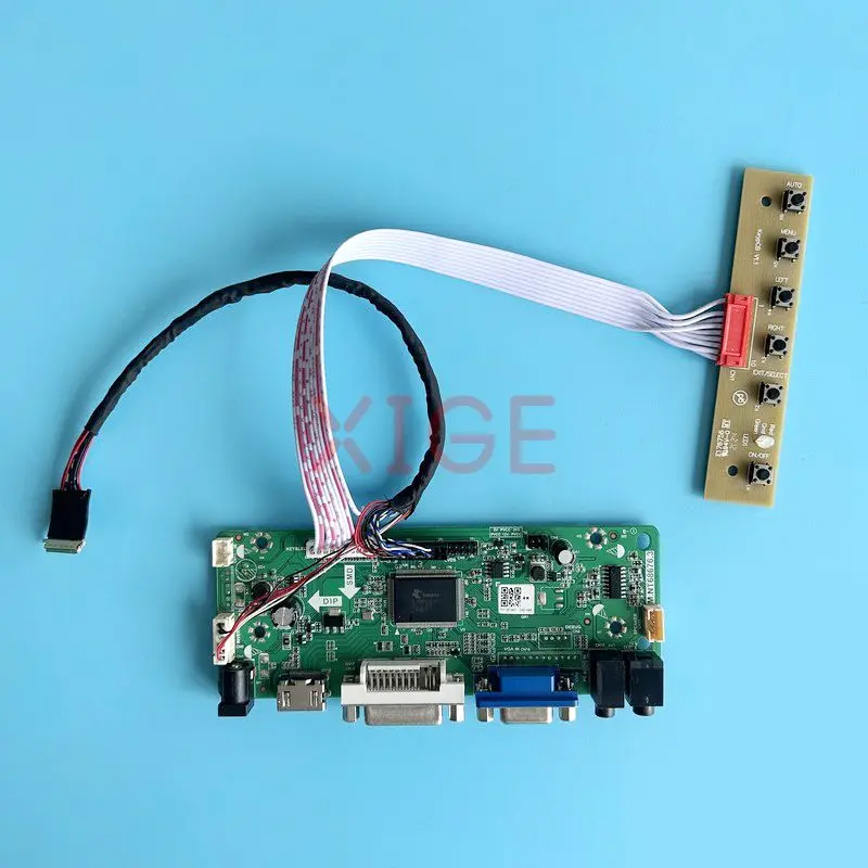 Driver Controller Board Fit LTN156HT01 B156HB01 1920*1080 HDMI-Compatible Kit DIY Laptop Monitor DVI VGA Audio 15.6