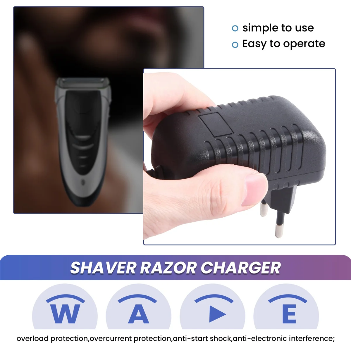 12V Netzteil Ladekabel Ersatz Elektro rasierer Rasiermesser Ladegerät für Braun Barts ch neider Serie z20 z30 z4 für Modelle