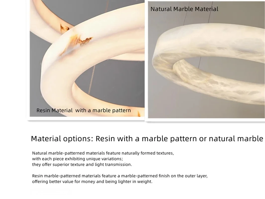 

Алебастровая люстра из испанского натурального мрамора, круглая подвесная люстра для гостиной, столовой, лофта, спальни, алебастровые светильники