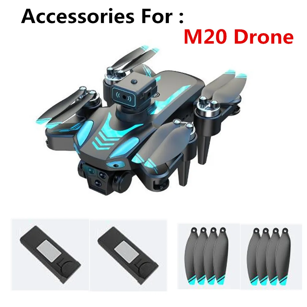 

M20 Drone Battery Accessories 3.7V 2000mAh / Propeller Maple Leaf Use For M20 Drone Spare Parts M20 Battery