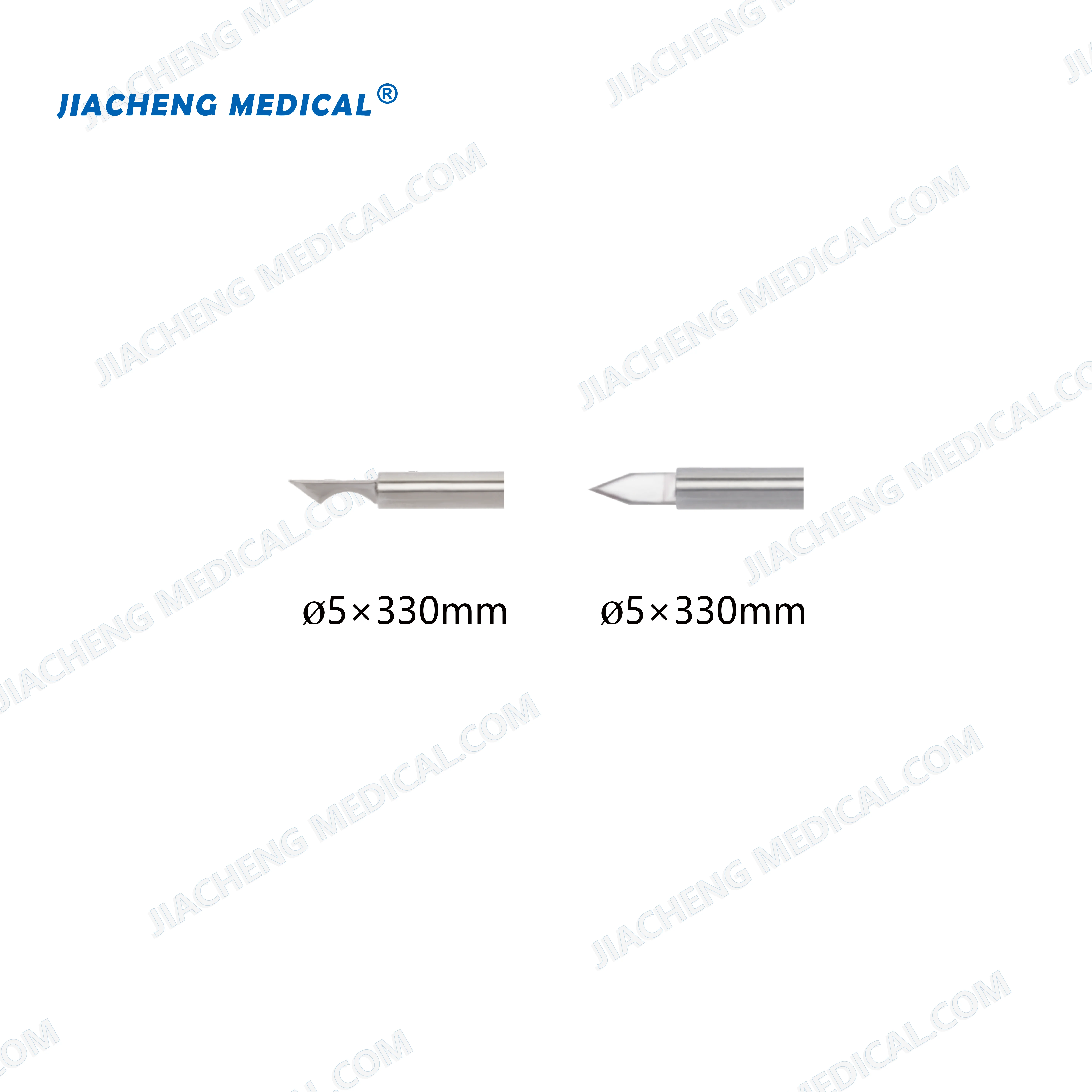 JIACHENG MEDICAL Manual laparos copic cuchillo para conducto biliar 5mm y 10mm equipo de cirugía de acero inoxidable para procedimientos abdominales