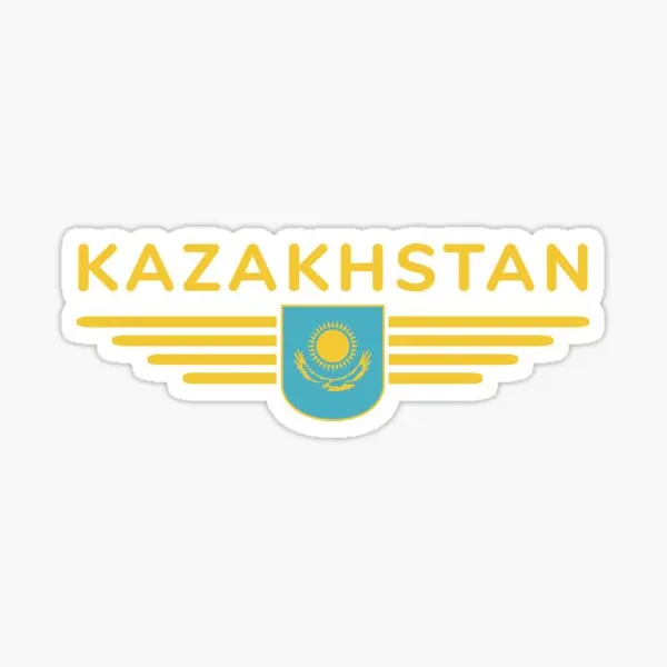 

Kazakhstan Oval Country Code Decals Waterproof Vinyl Decal for Laptop Water Bottle Car Tumbler