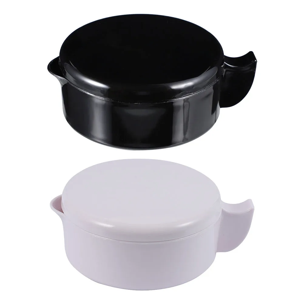 

2pcs Professional Calligraphy Ink Dish Sturdy Durable Inkwell Light Compact Creative Design Painting Drawing Tool Multi-Function