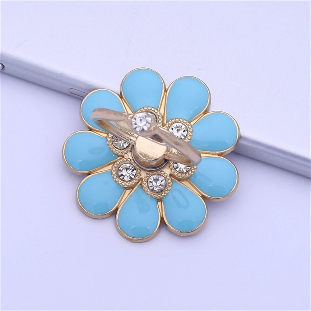 Stable Support Phone Holder Not Easy To Loose Mobile Phone Ring Firm And Smooth Arbitrary Rotation Metal Support Good-looking image 4