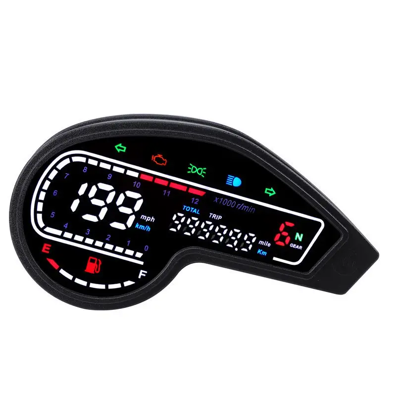 Motorcycl Speedometer NXR150 NXR125 Bros 2003-2014 CRV GY200 Mexico Brazil Colombia Motor Honda Digital LED Odometer