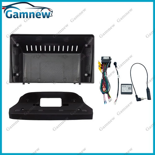 Imagen 2 del producto Marco de coche de 9 pulgadas, adaptador de caja Canbus Fascia, Kit de Panel de montaje de tablero de Radio Android para Changan Alsvin 3 2018-2024