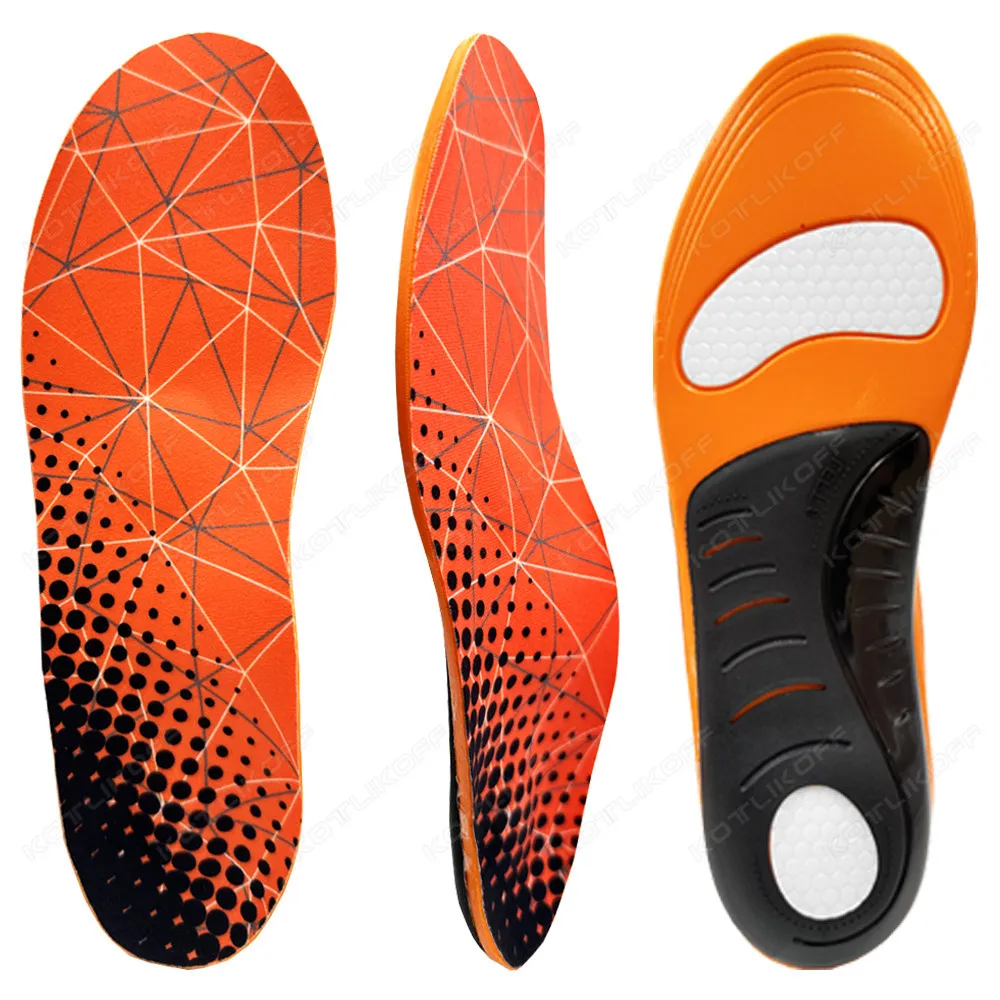 

Orthopedic Sport Insoles Unisex 3cm Hard Arch Support Horizontal Flat Foot Correction Pain Relief For Plantar Fasciitis Shoe Pad