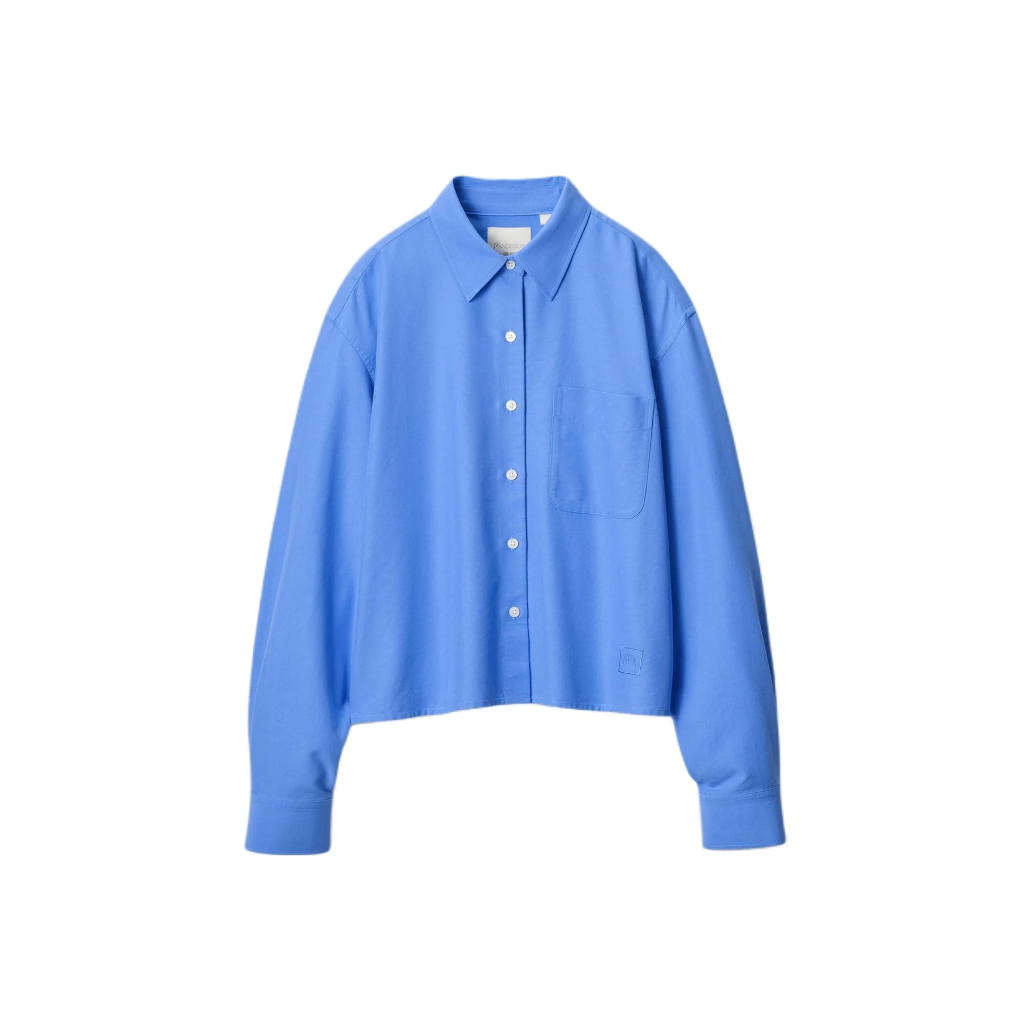UNIQLO Shirts Unisex Lake Blue Lapel Moderate 479974-64