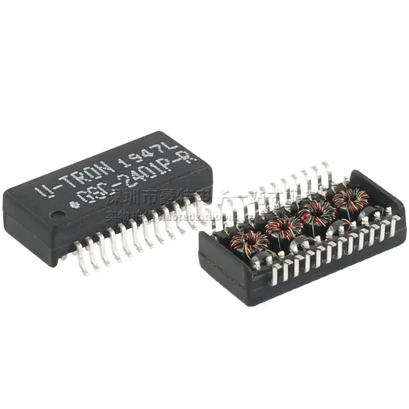 10 stücke/GSC-2401-R GSC-2401P-R sop24 pin patch ultra dünne gigabit ethernet netzwerk transformator